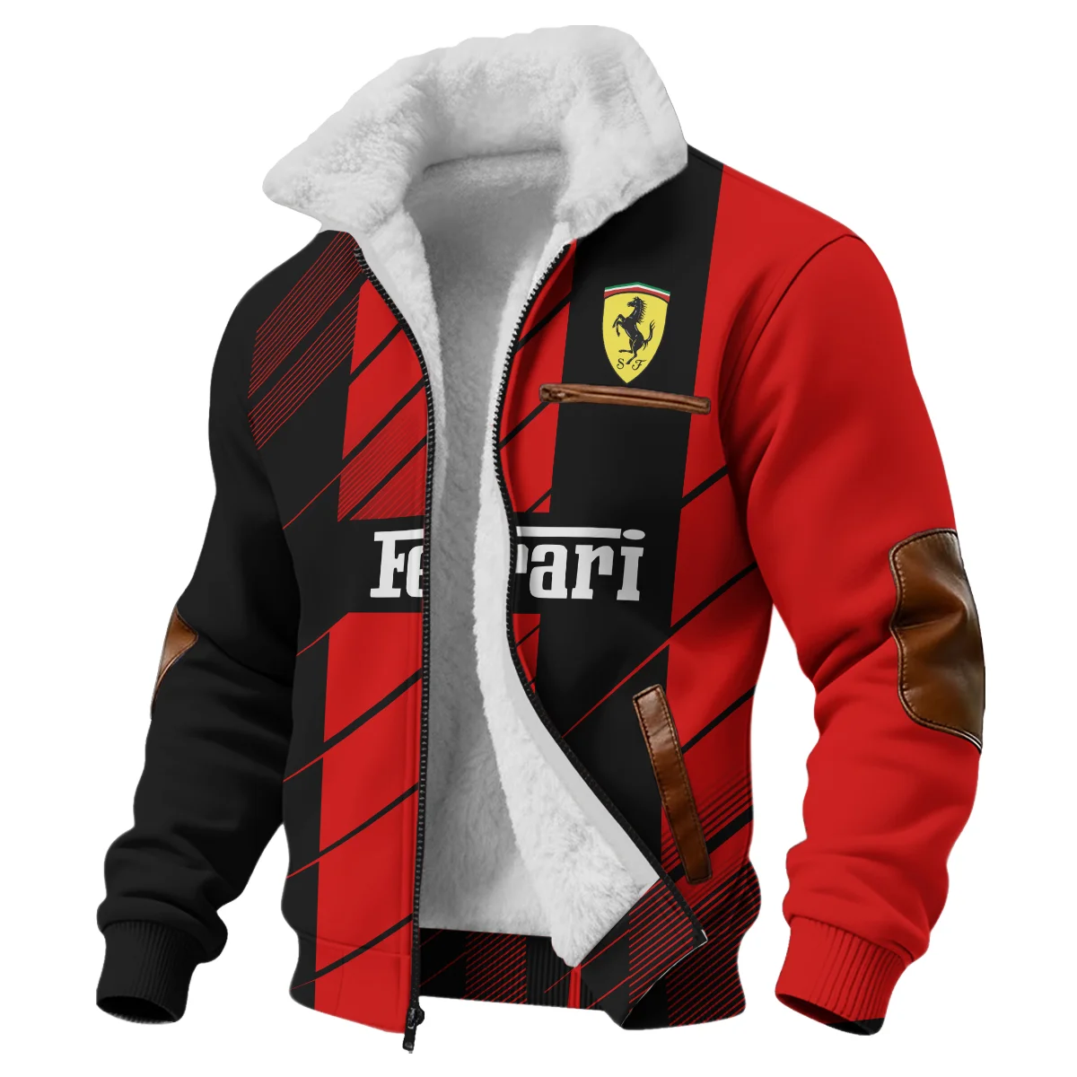 Ferrari F1 Teamwear Fleece Jacket BLVA5326A2FRRFJ - Image 2