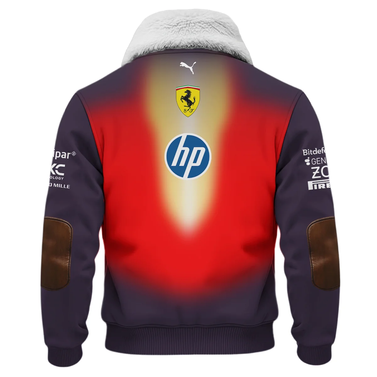 2026 China GP Edition Ferrari F1 Fleece Jacket BLVA12326FRRFJ - Image 3