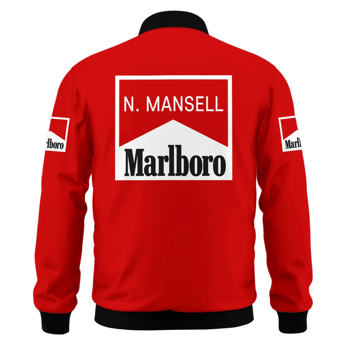 1990 Nigel Mansell Racing Suit Ferrari F1 Bomber BLNM29725A5BB - Image 3