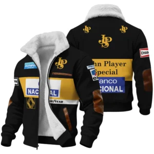 1985 Ayrton Senna John Player Special - Lotus F1 Fleece Jacket BL3725A4FJ - Trackside Outfit