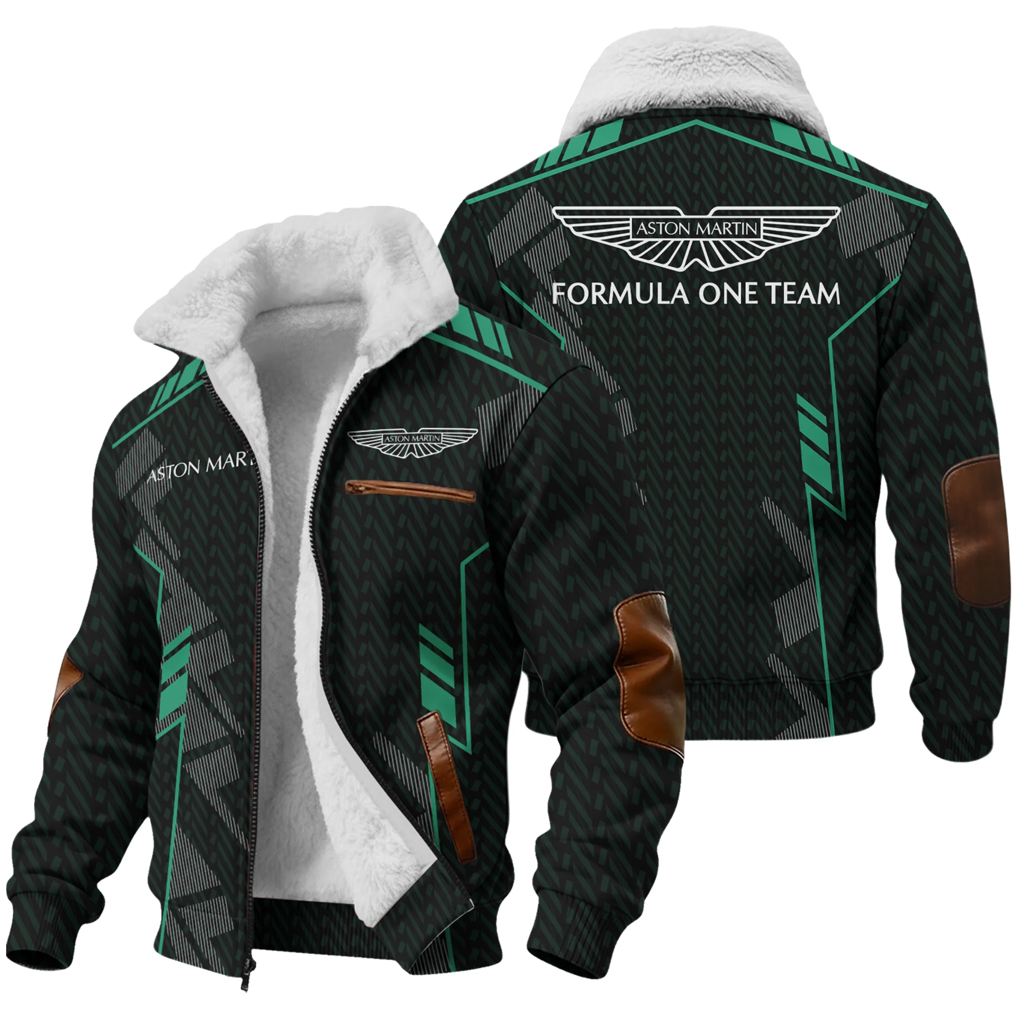 Aston Martin F1 Teamwear Fleece Jacket BLVA5326A1AMFJ