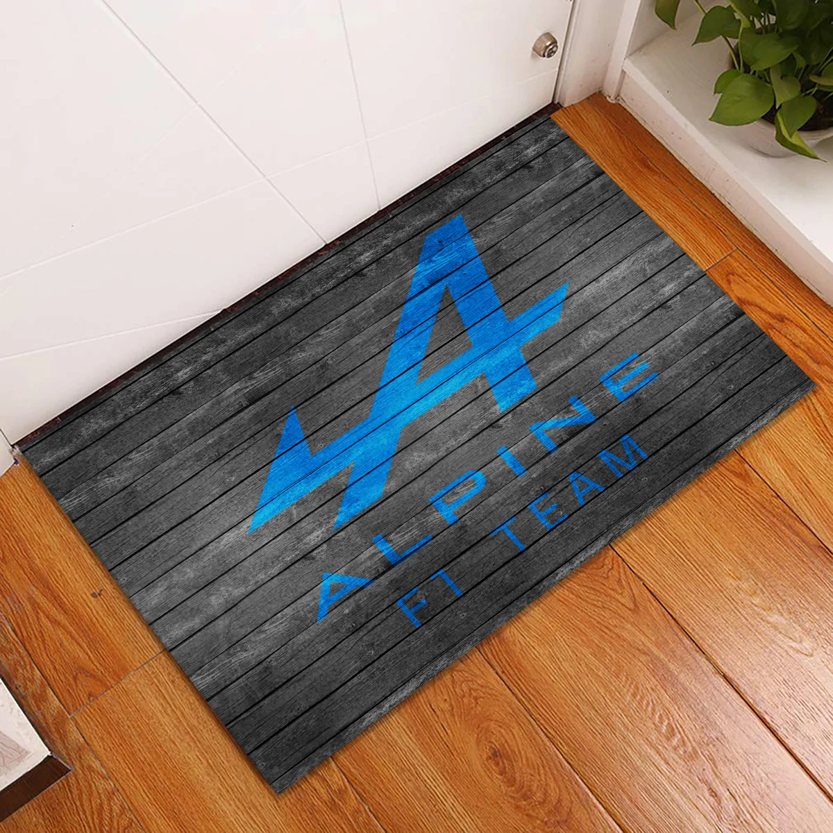 Alpine F1 Rubber Base Doormat - All Over Print BLF1139A10ALP - Image 2