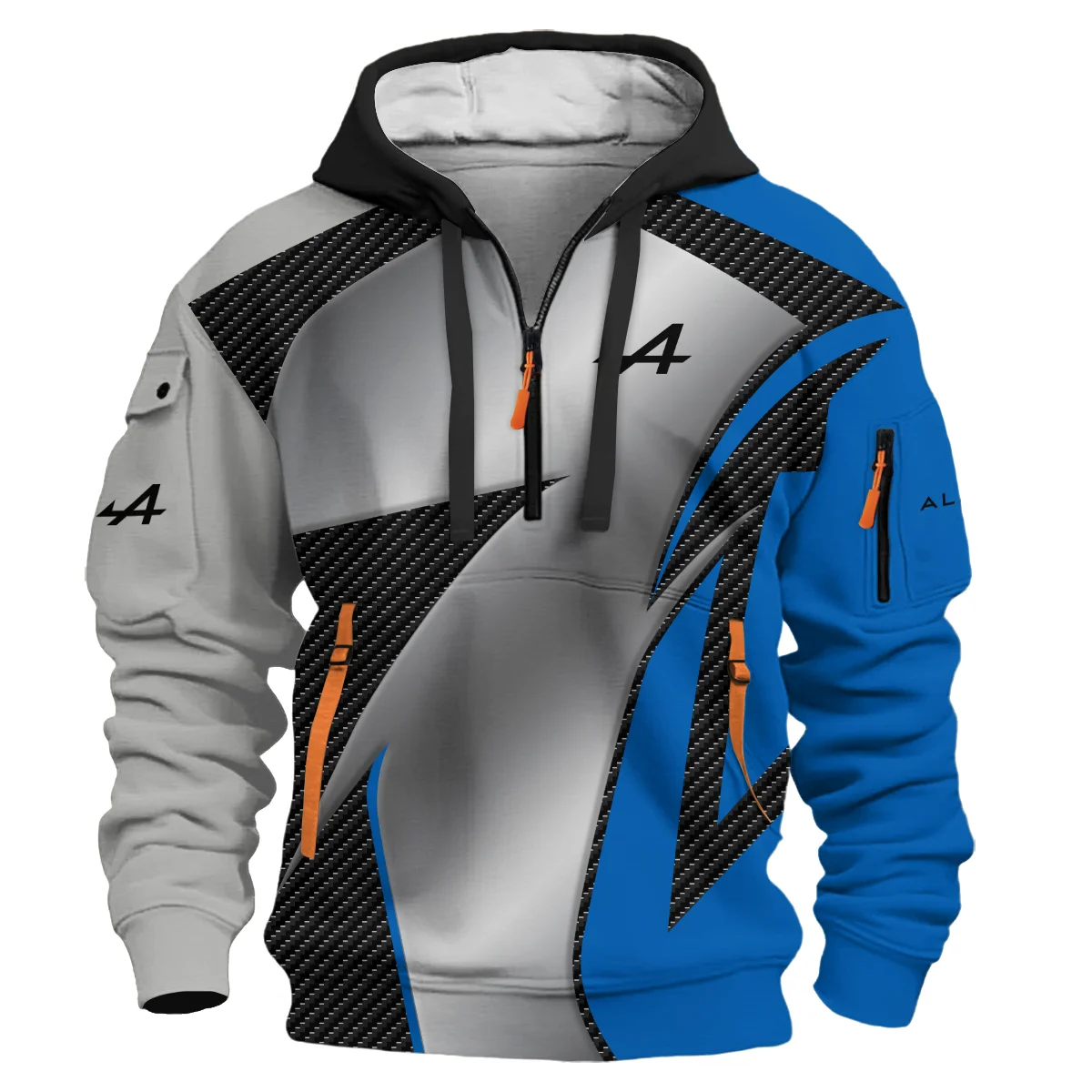 Alpine F1 Team For Fans - Hoodie Half Zip BLVAF1031225A2ALPHDF - Image 2