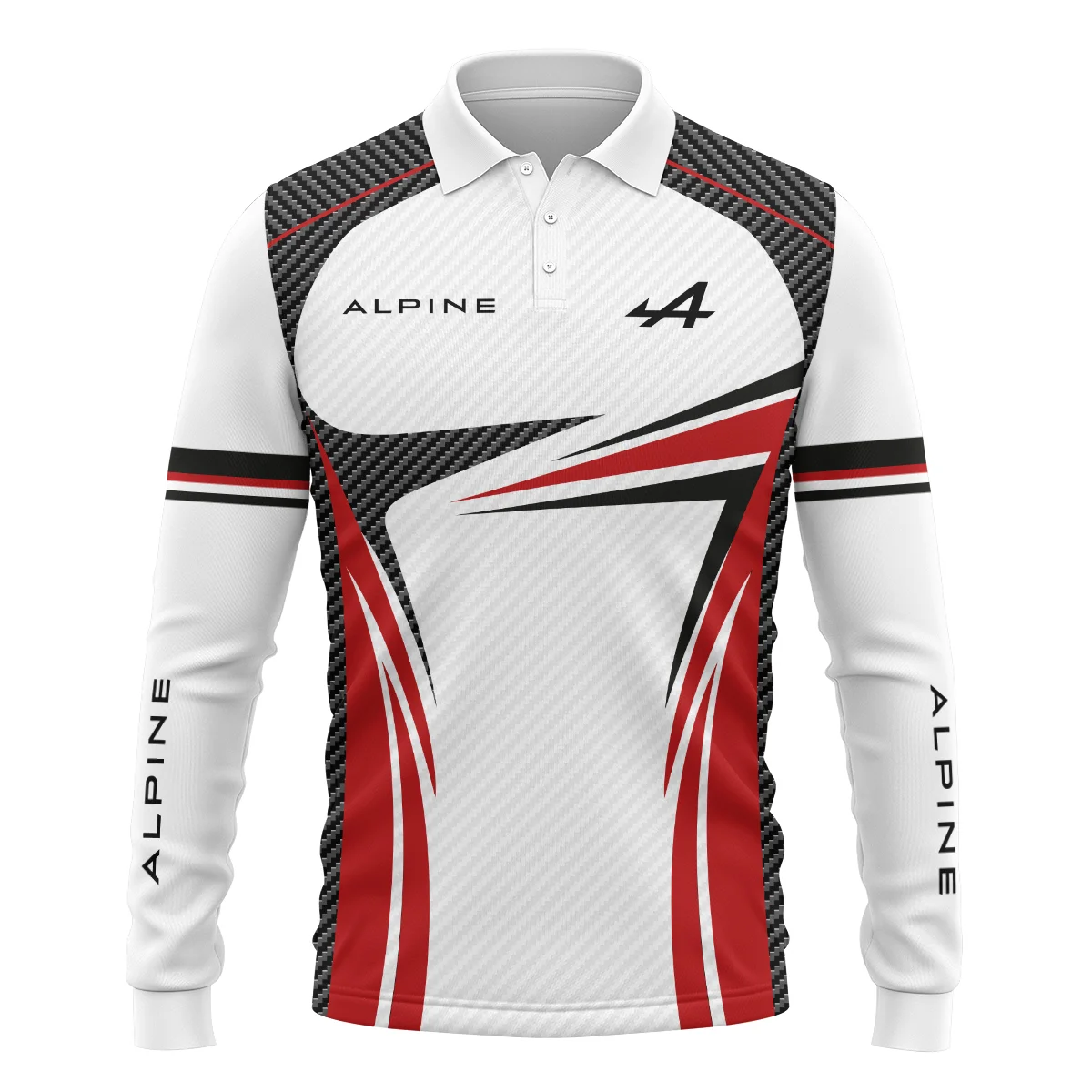 Alpine F1 Team For Fans - Long Polo Shirt BLVAF1031225A1ALPLPL - Image 2