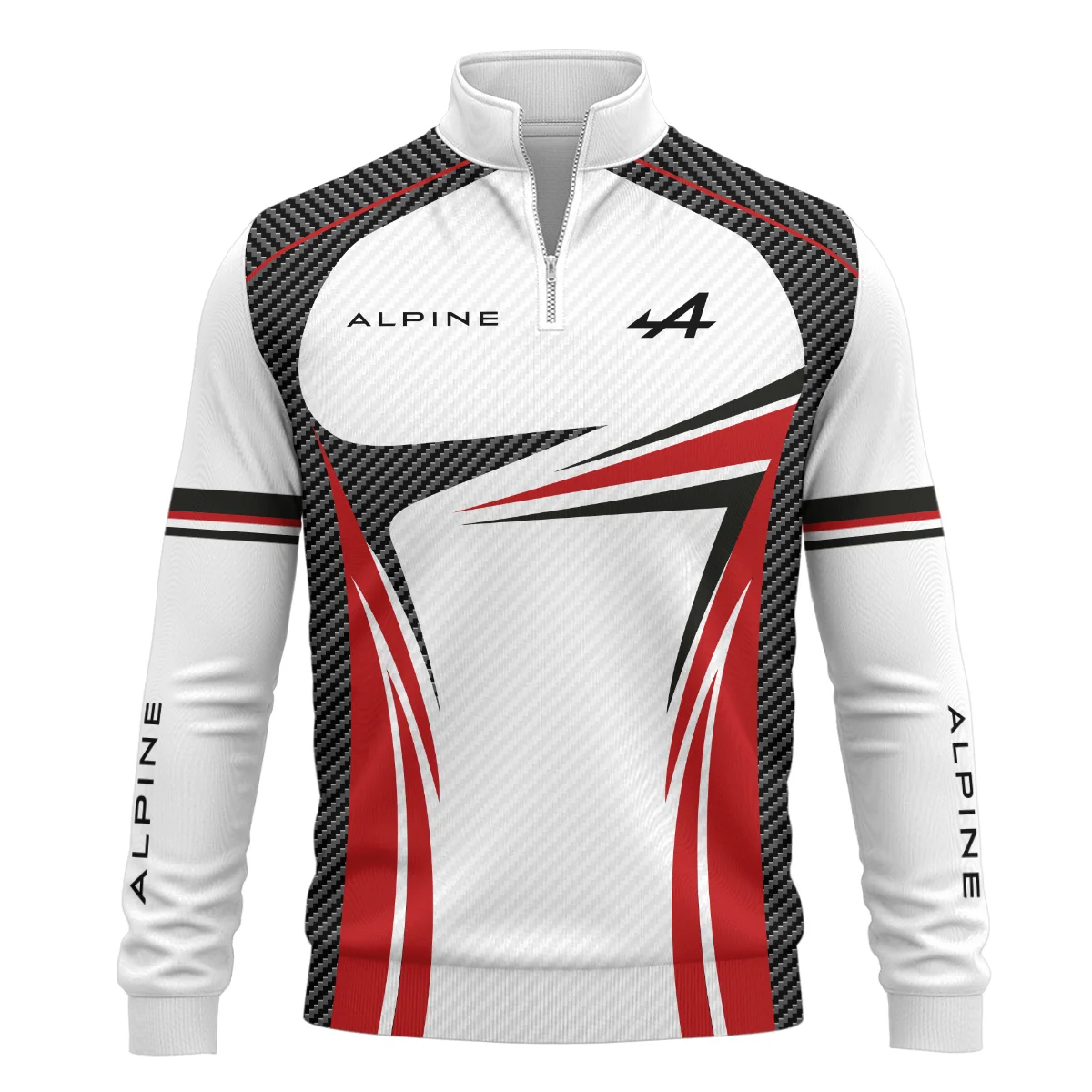 Alpine F1 Team For Fans - Quarter Zip Sweatshirt BLVAF1031225A1ALPQZS - Image 2
