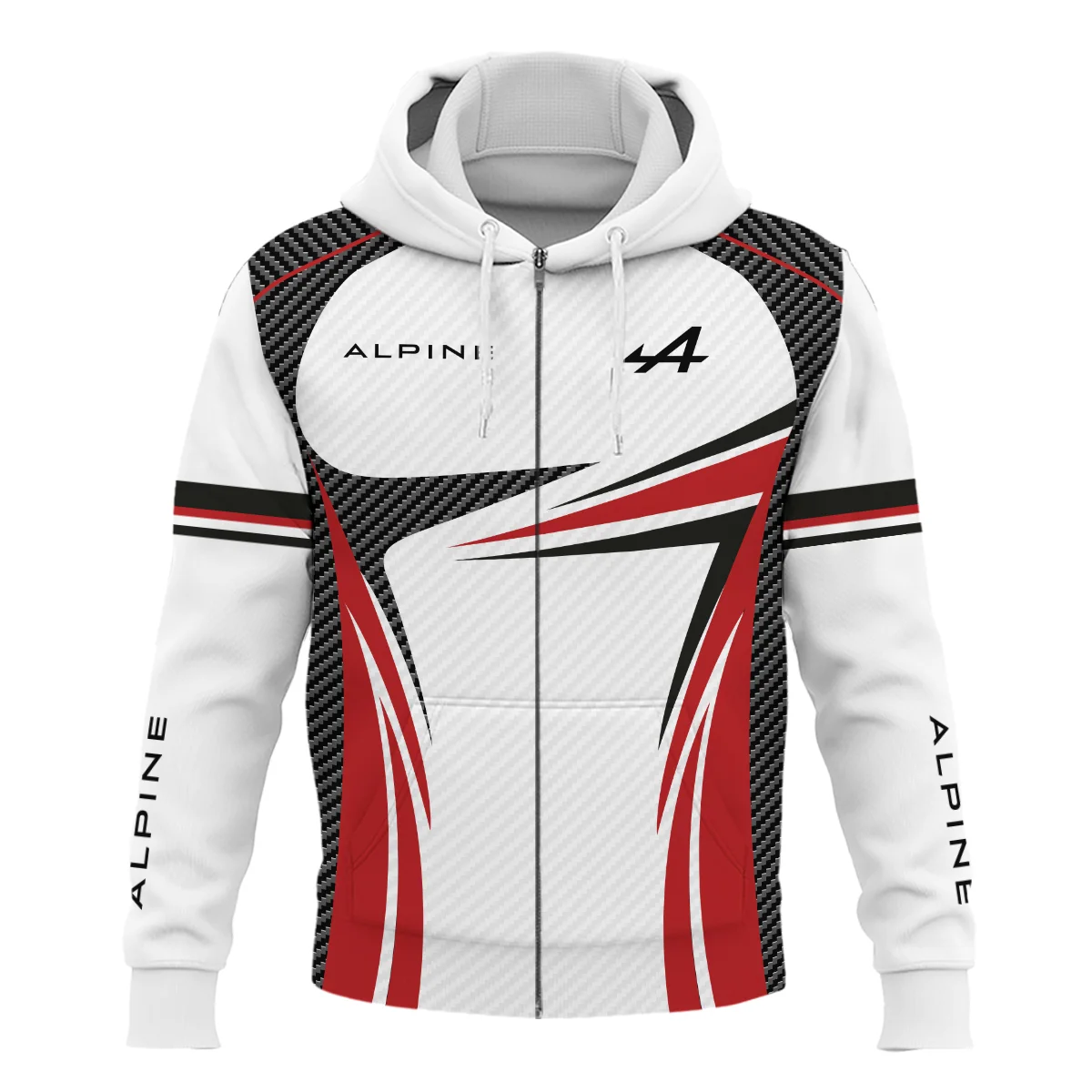 Alpine F1 Team For Fans - Zipper Hoodie BLVAF1031225A1ALPZHD - Image 2