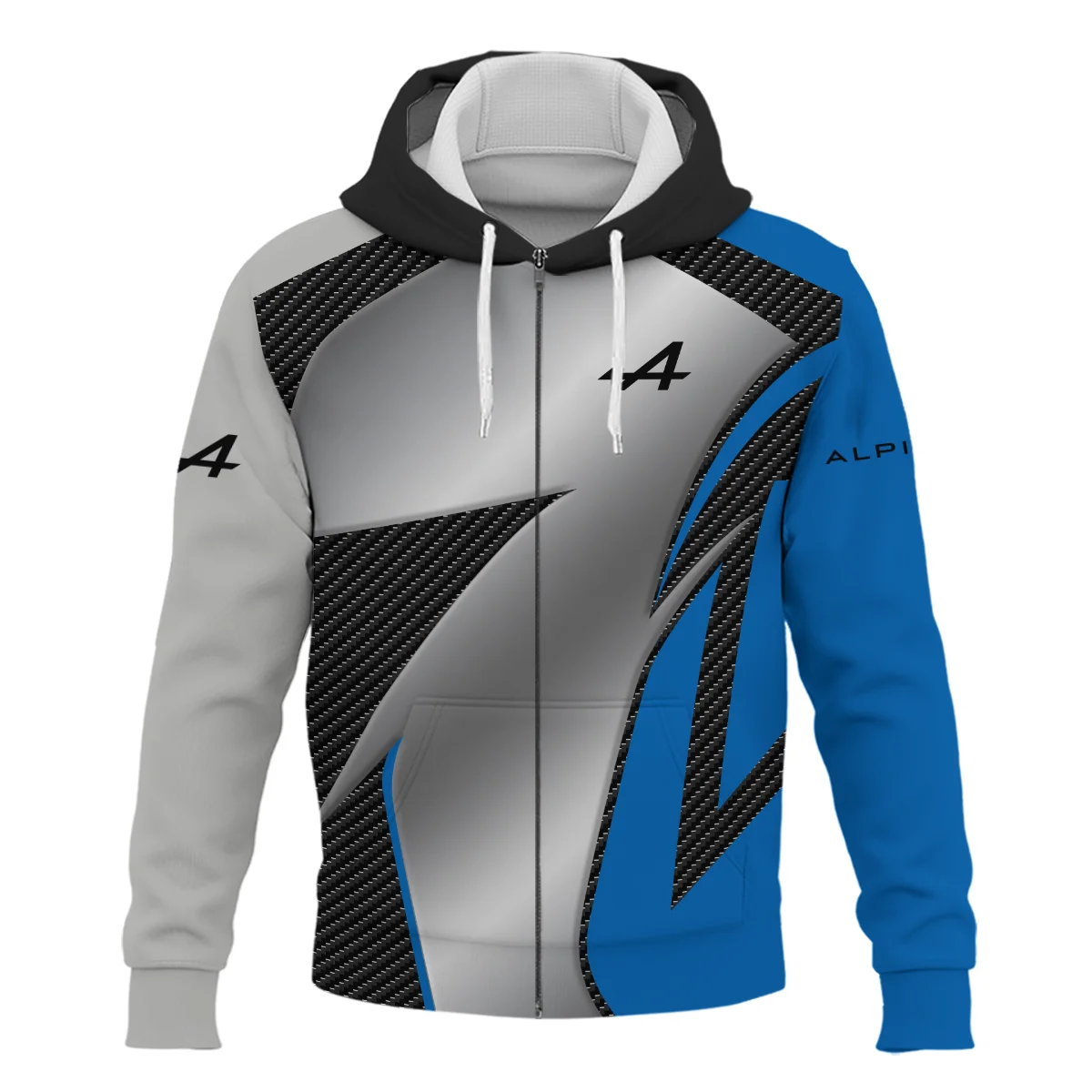 Alpine F1 Team For Fans - Zipper Hoodie BLVAF1031225A2ALPZHD - Image 2