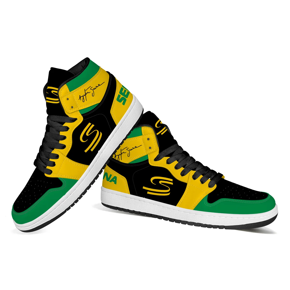 AS12 Custom Shoes Logo Air Jordan 1 High BLSN19725A1 - Style 1 - Image 3