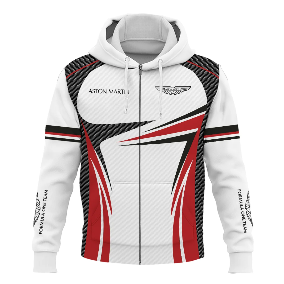 Aston Martin F1 Team For Fans - Zipper Hoodie BLVAF1031225A1AMZHD - Image 2