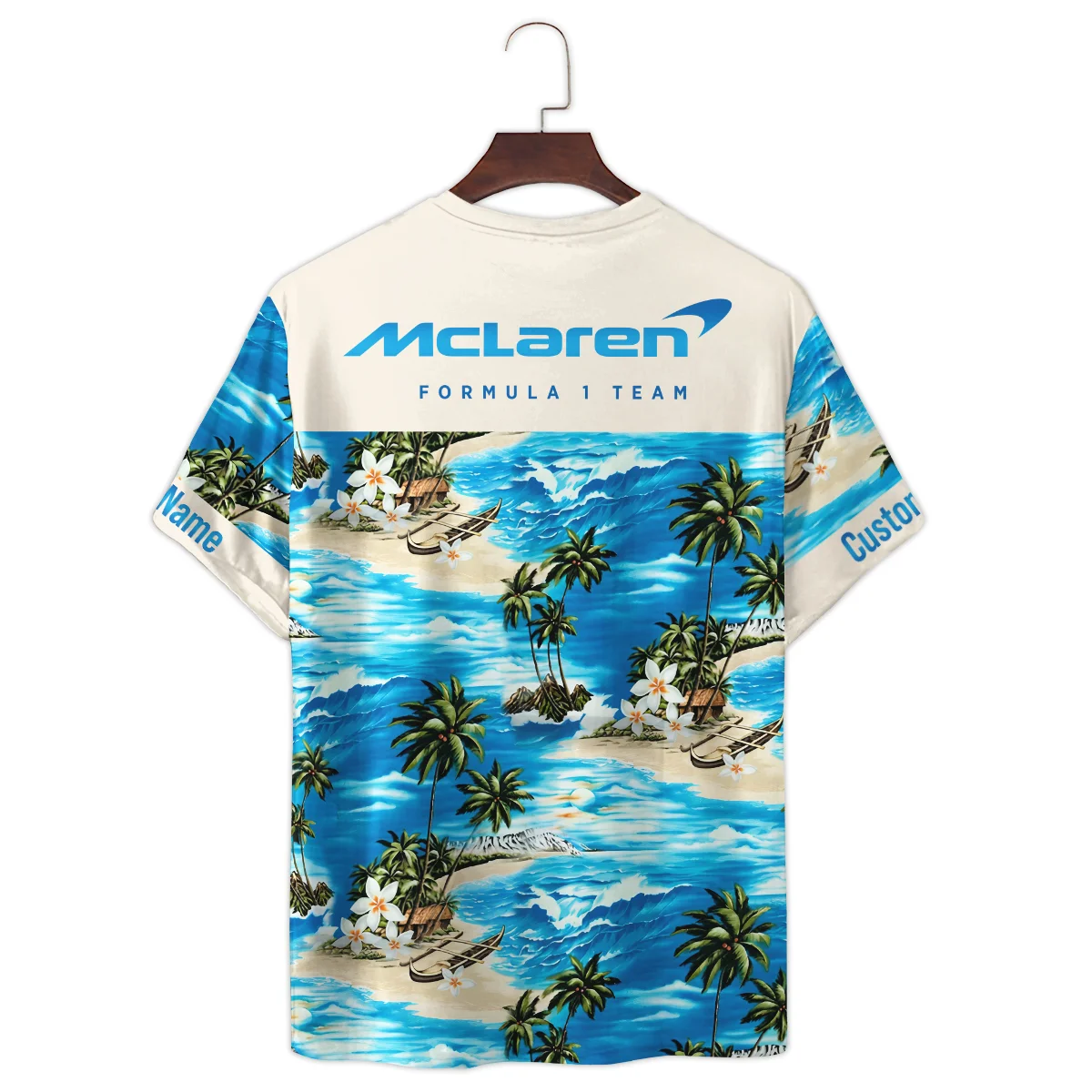 Beachside Speed McLaren F1 Paradise T-Shirt BL300475A2TS - Image 3
