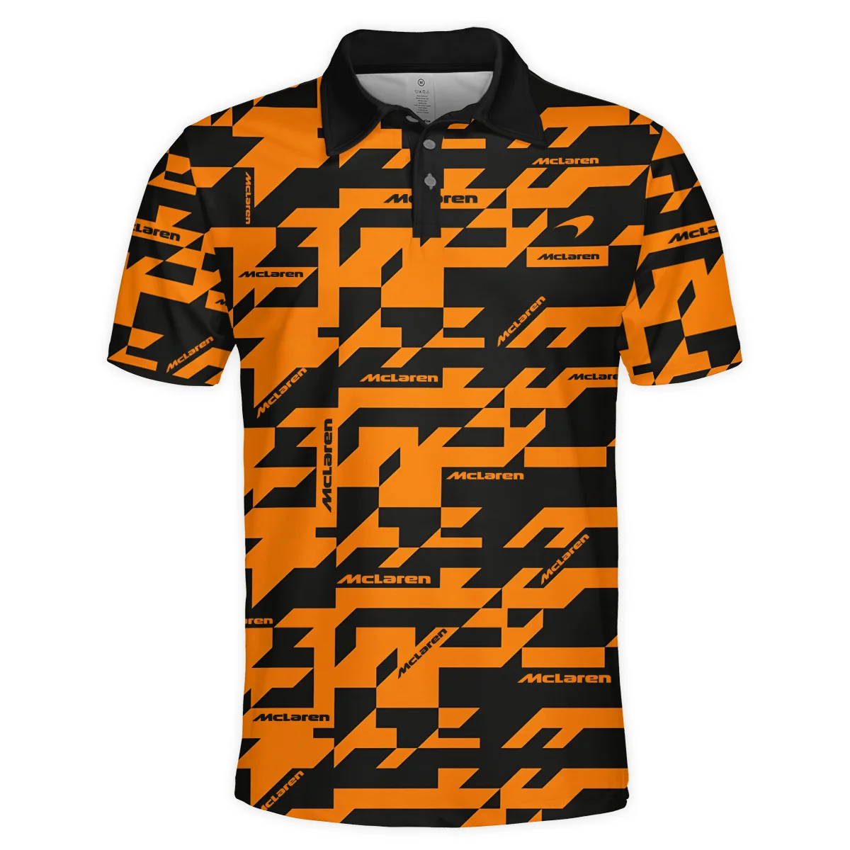 Camo Livery McLaren F1 Polo Shirt All Over Prints BLMCL9525A3PL - Image 2
