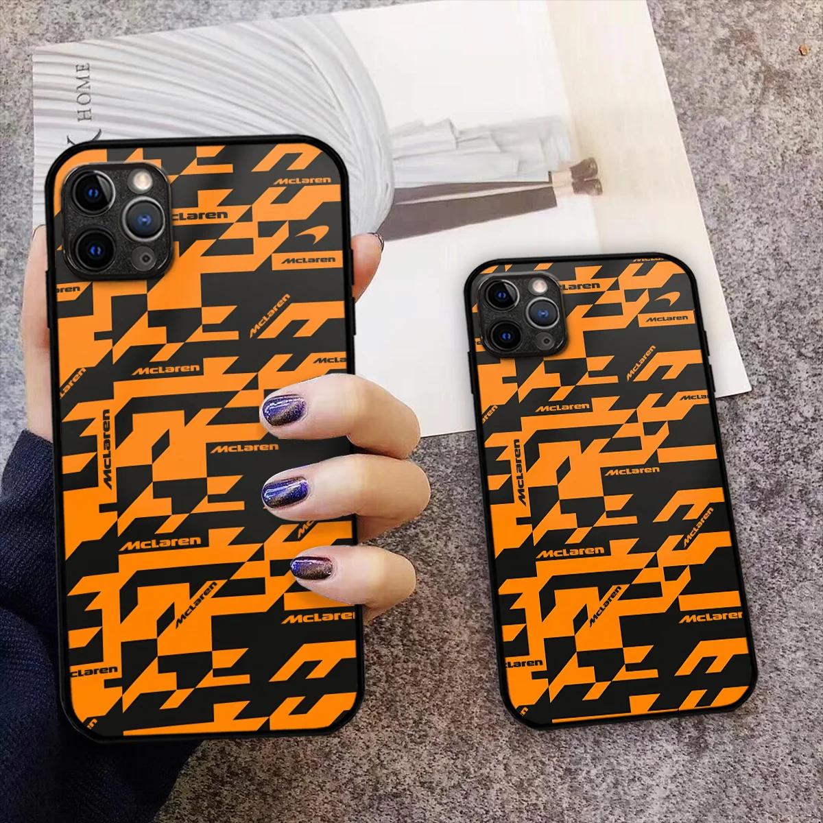Camo Livery McLaren F1 Team Phone Case - Dustproof, Scratch & Shock Resistant - BLMCL2625A12 - Image 2