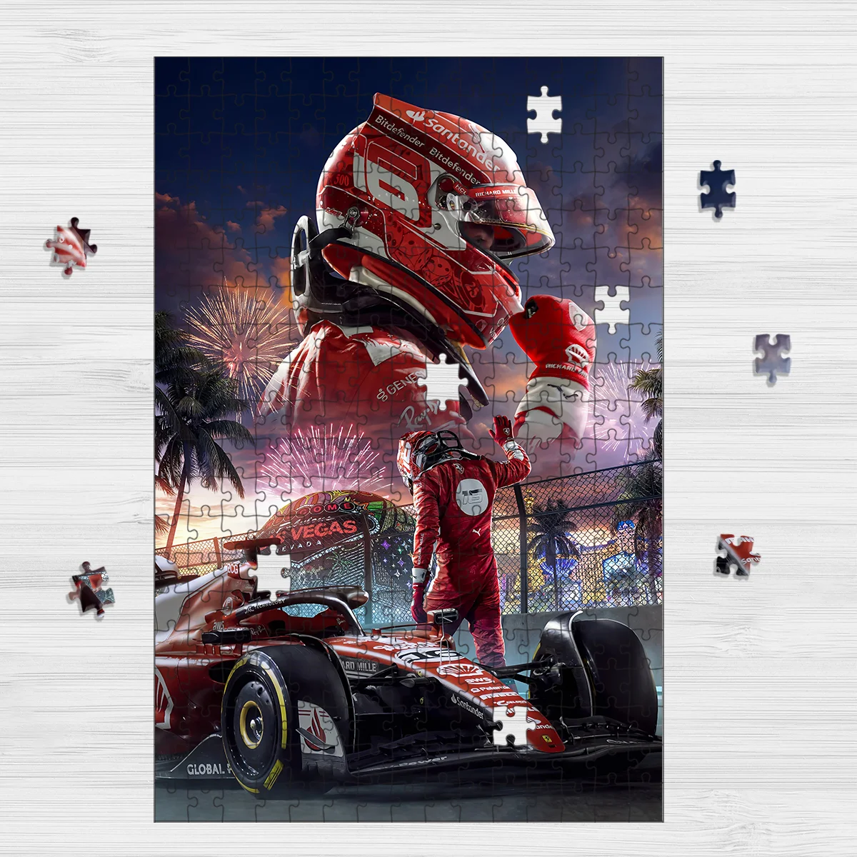 Charles Leclerc - Jigsaw Puzzle Game For F1 Fans BLF1PZ26