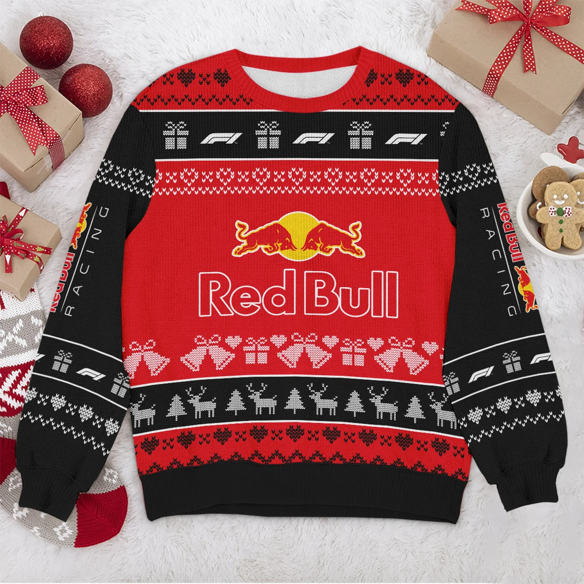 Christmas Collection Red Bull Racing Formula 1 - Ugly Sweater BLVAF1220925A5RBR - Image 4
