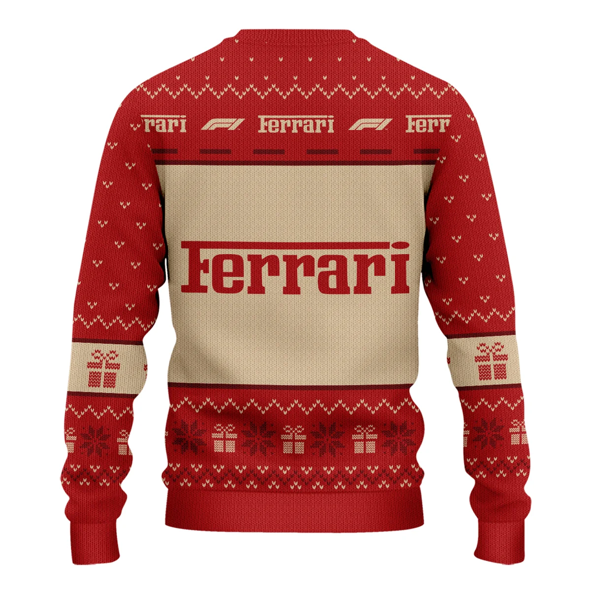 Christmas Ferrari Formula 1 - Ugly Sweater BLVAF1220925A14FRR - Image 3