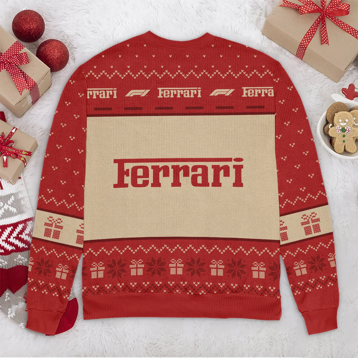 Christmas Ferrari Formula 1 - Ugly Sweater BLVAF1220925A14FRR - Image 6