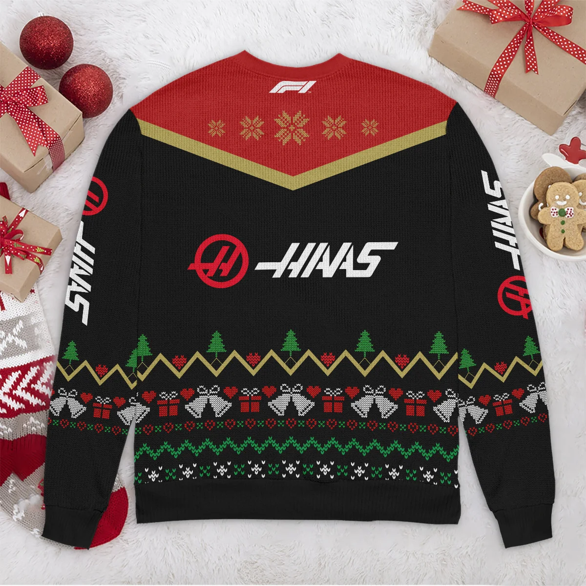Christmas Gift Haas Formula 1 - Ugly Sweater BLVAF1220925A7HAAS - Image 6