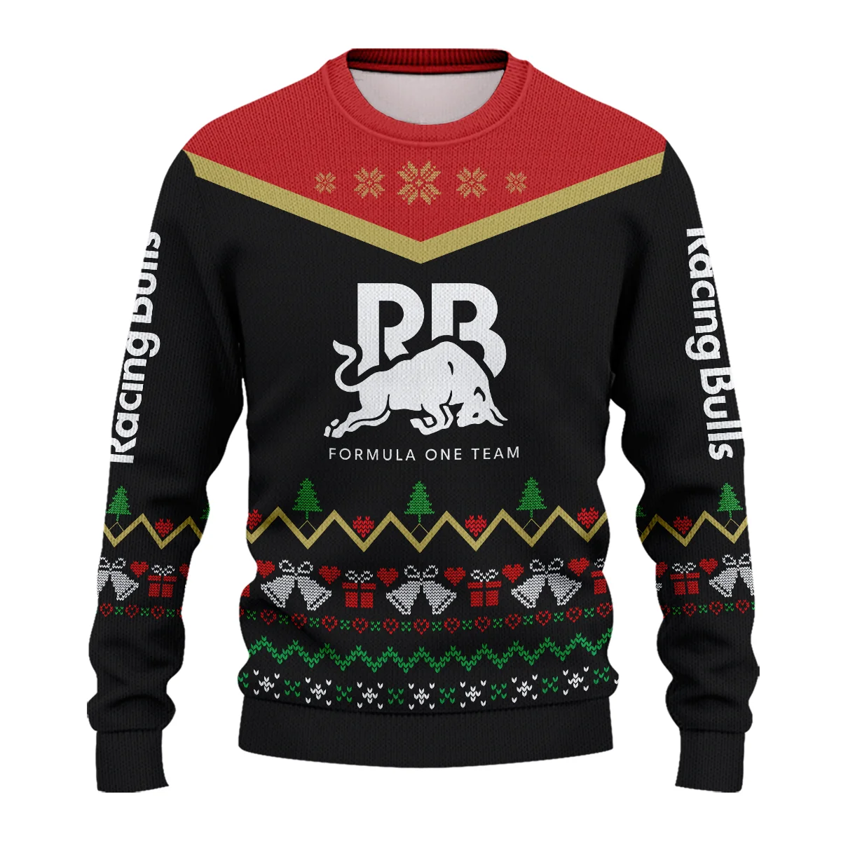 Christmas Gift Racing Bulls Formula 1 - Ugly Sweater BLVAF1220925A7RAC - Image 2