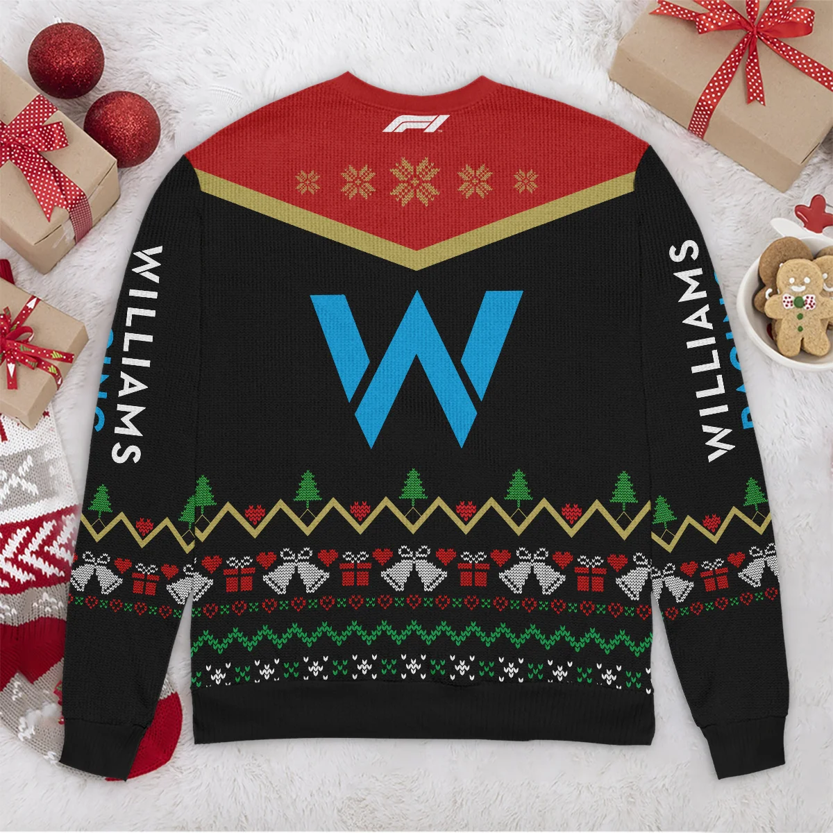 Christmas Gift Williams Formula 1 - Ugly Sweater BLVAF1220925A7WIL - Image 6