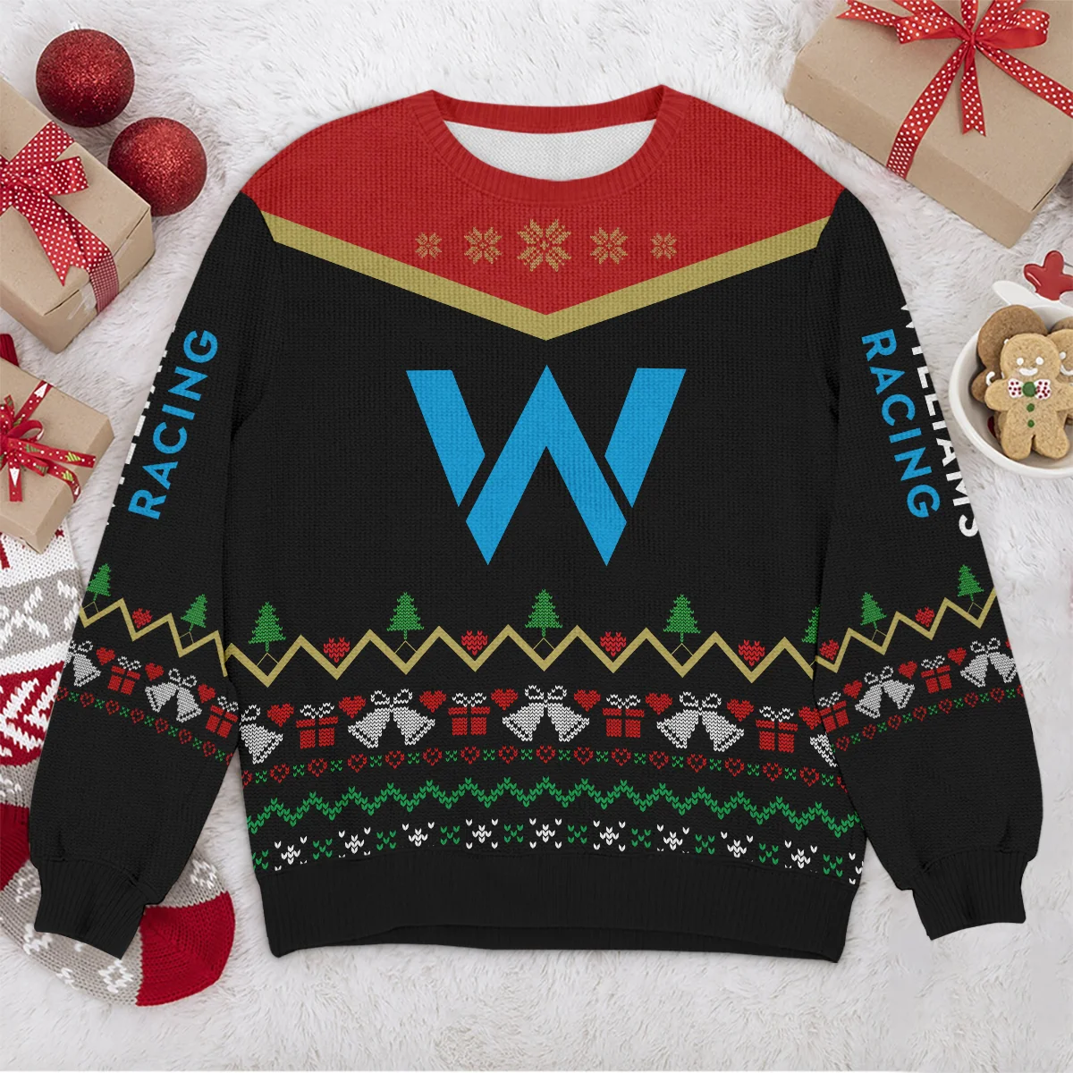 Christmas Gift Williams Formula 1 - Ugly Sweater BLVAF1220925A7WIL - Image 4