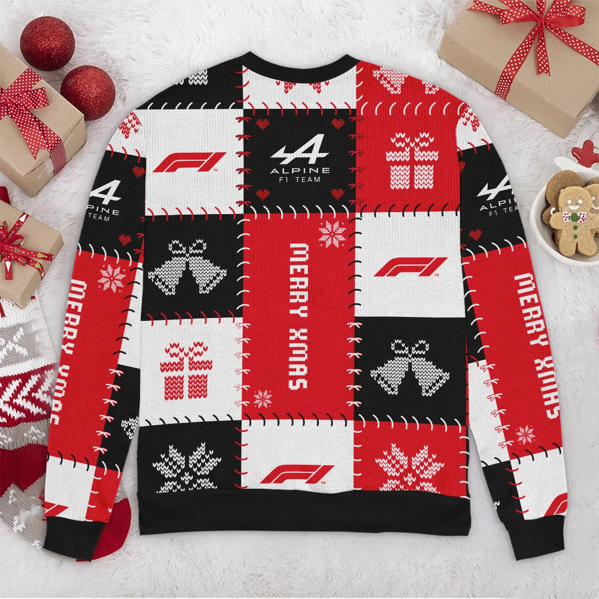 Christmas Pattern Alpine Formula 1 - Ugly Sweater BLVAF1220925A9ALP - Image 6