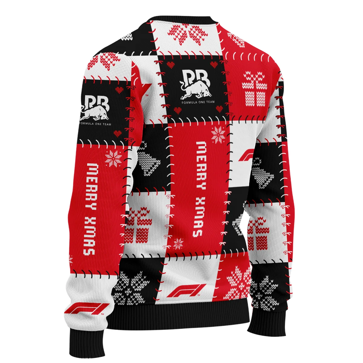Christmas Pattern Racing Bulls Formula 1 - Ugly Sweater BLVAF1220925A9RAC - Image 5