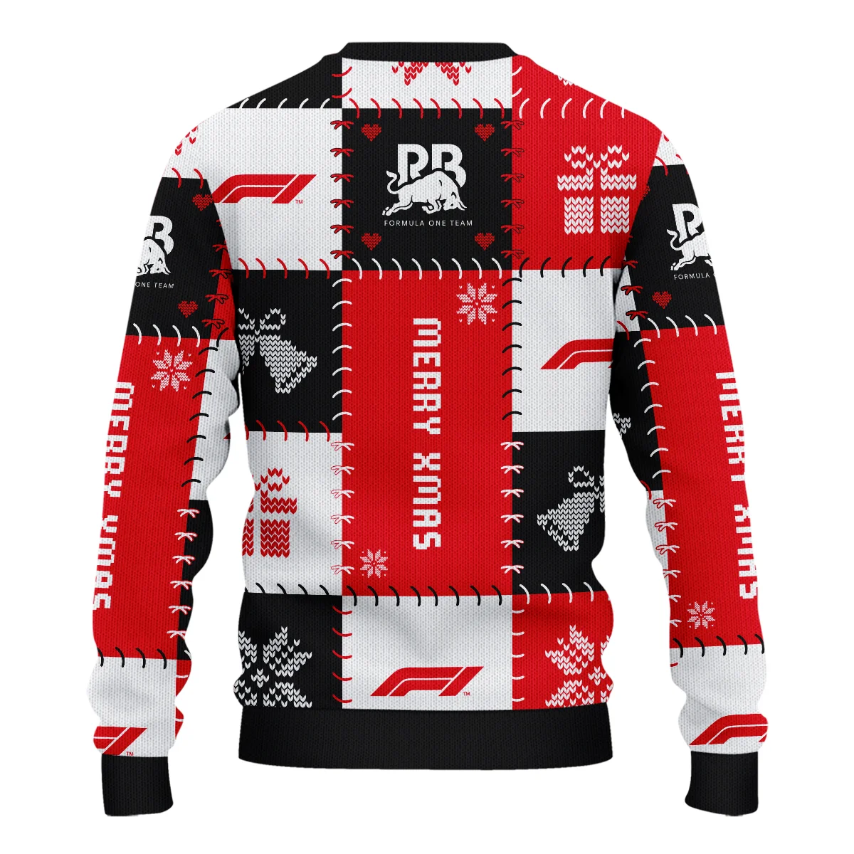 Christmas Pattern Racing Bulls Formula 1 - Ugly Sweater BLVAF1220925A9RAC - Image 3