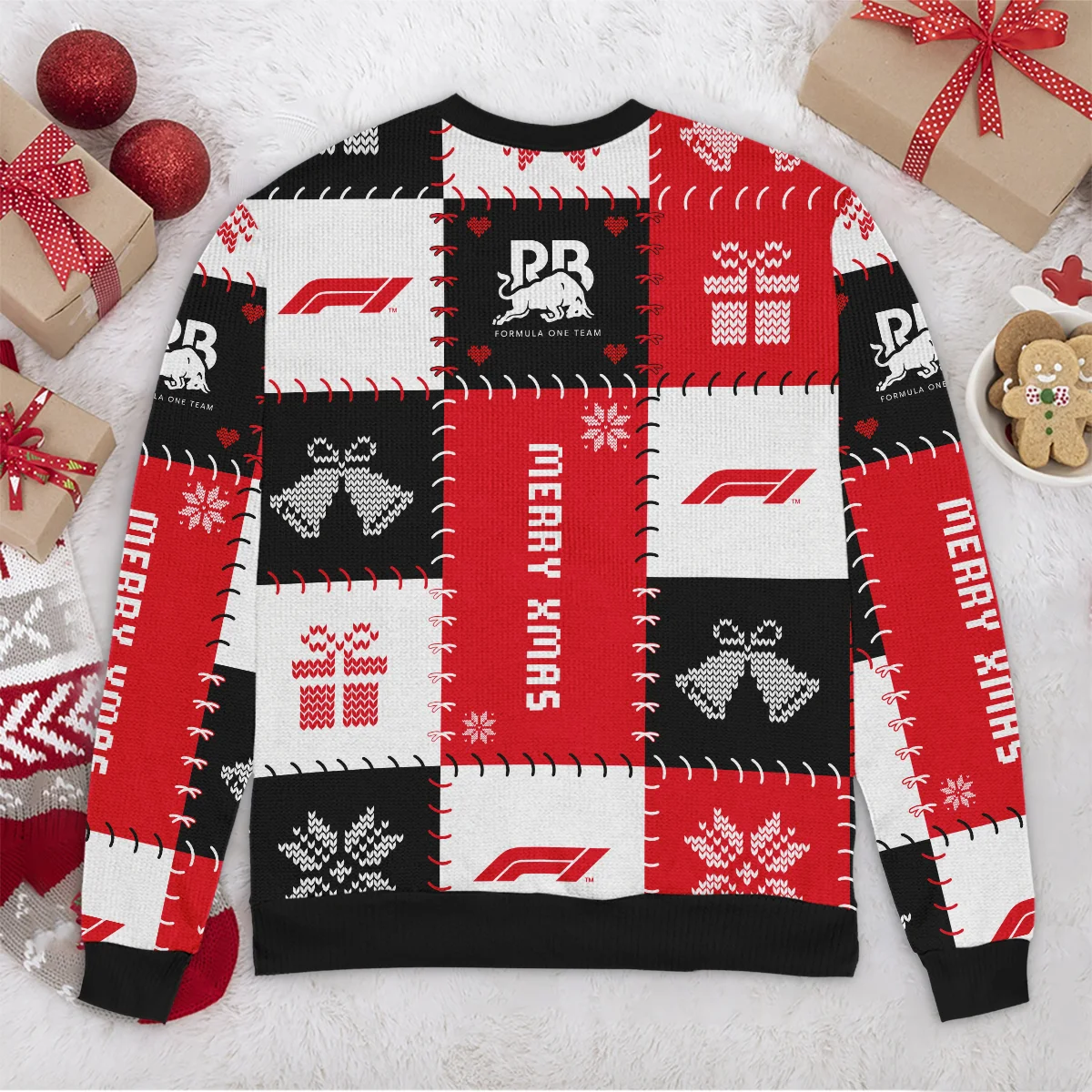 Christmas Pattern Racing Bulls Formula 1 - Ugly Sweater BLVAF1220925A9RAC - Image 6