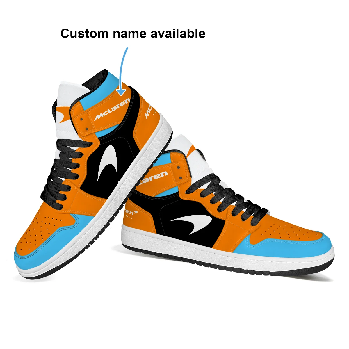 Custom Shoes Logo Air Jordan 1 High BLMCL17725A3 - Image 3