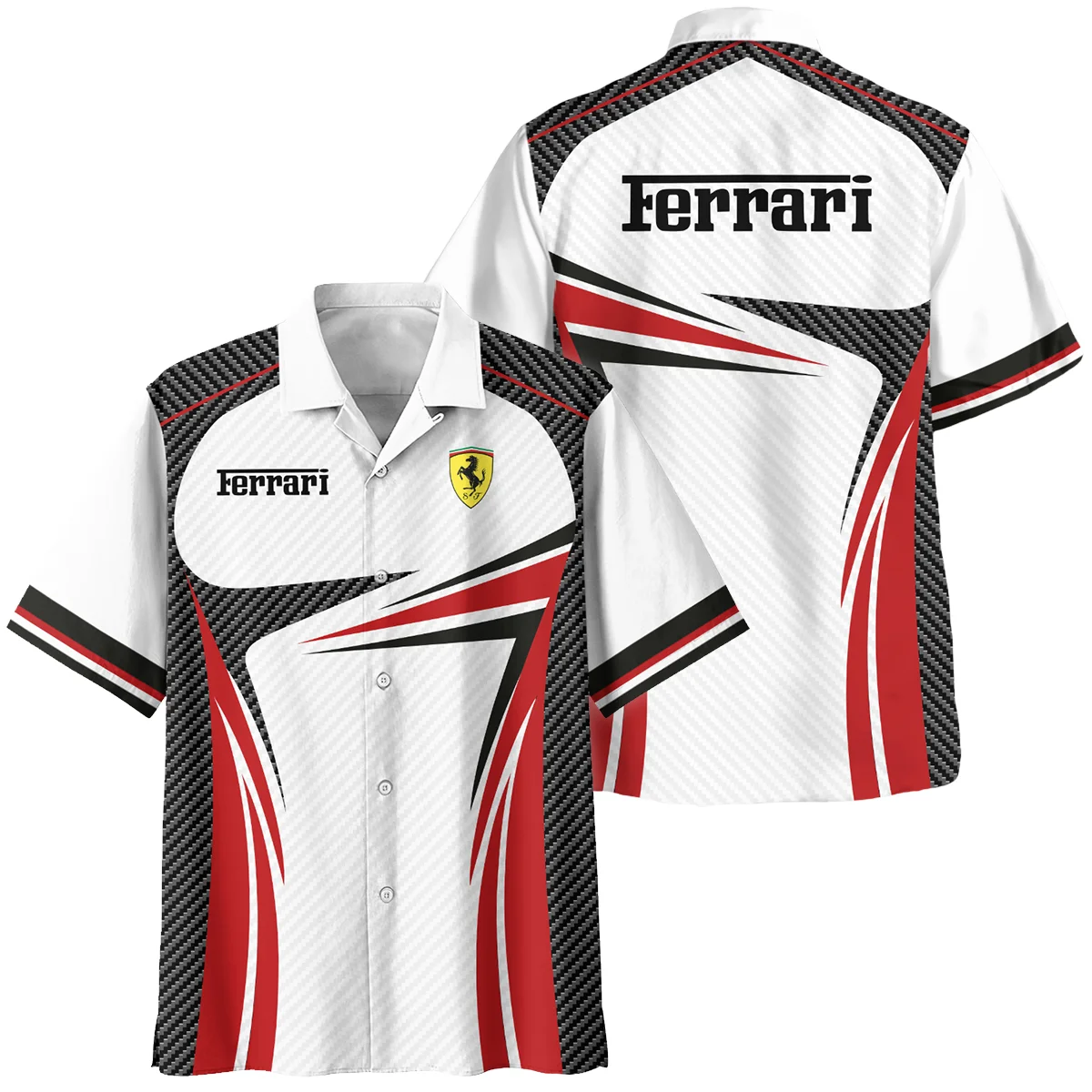 Ferrari F1 Team For Fans - Hawaiian Shirt BLVAF1031225A1FRRHW