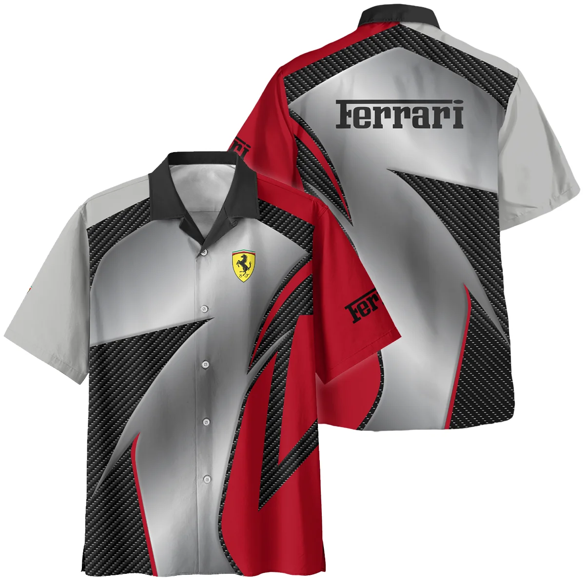 Ferrari F1 Team For Fans - Hawaiian Shirt BLVAF1031225A2FRRHW