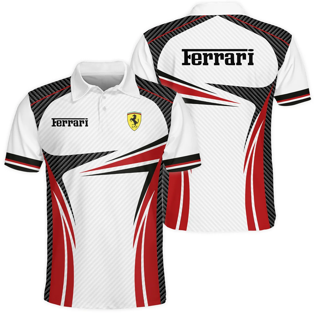 Ferrari F1 Team For Fans - Polo Shirt BLVAF1031225A1FRRPL