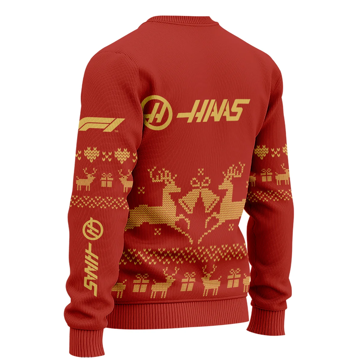 Festive Christmas Haas Formula 1 - Ugly Sweater BLVAF1220925A6HAAS - Image 5