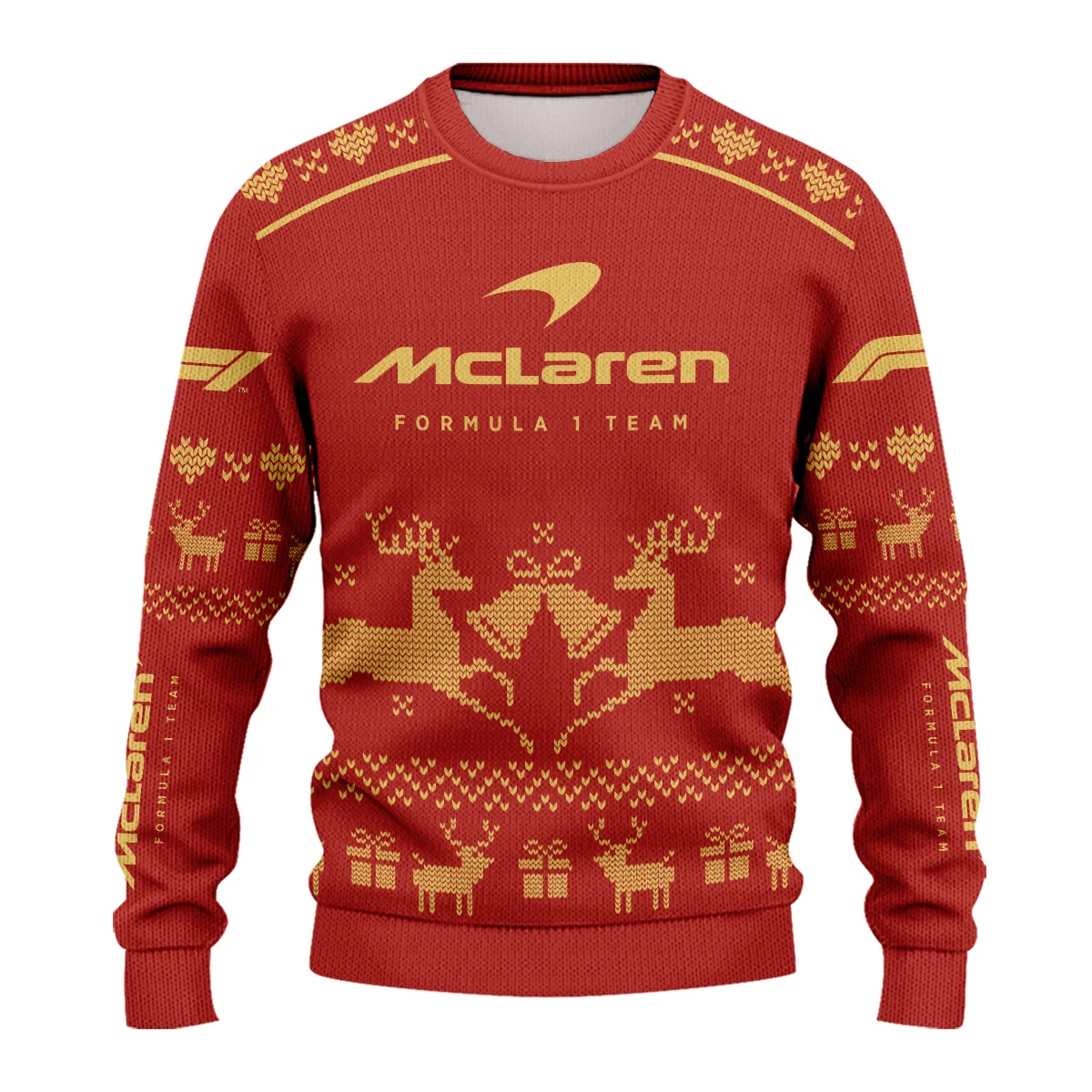 Festive Christmas McLaren Formula 1 - Ugly Sweater BLVAF1220925A6MCL - Image 2