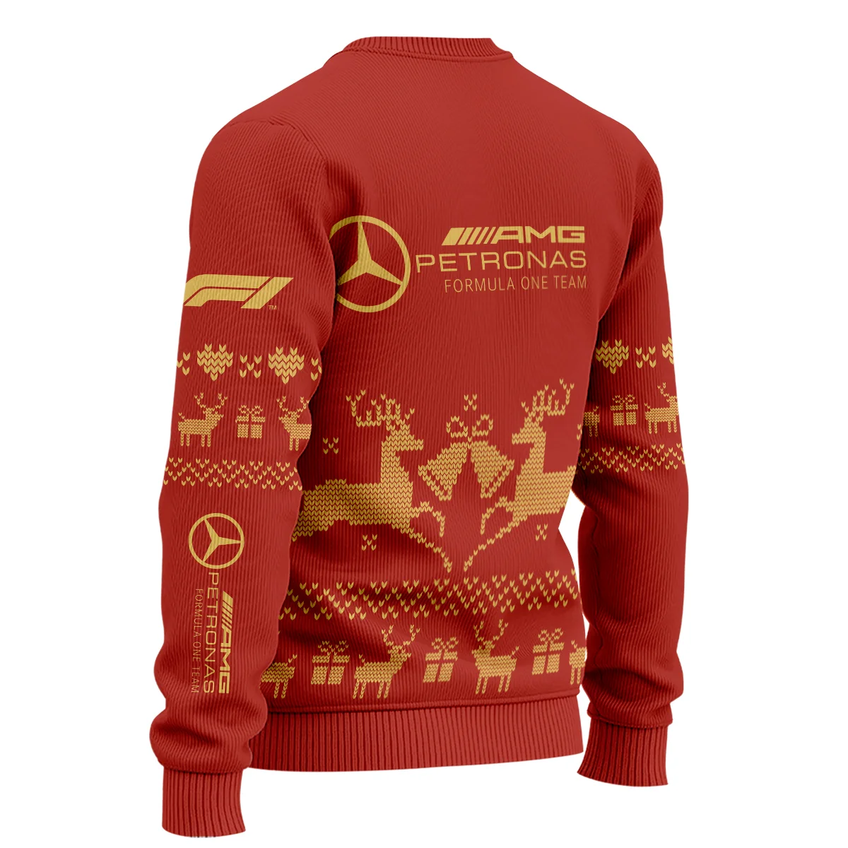 Festive Christmas Mercedes Formula 1 - Ugly Sweater BLVAF1220925A6MER - Image 5
