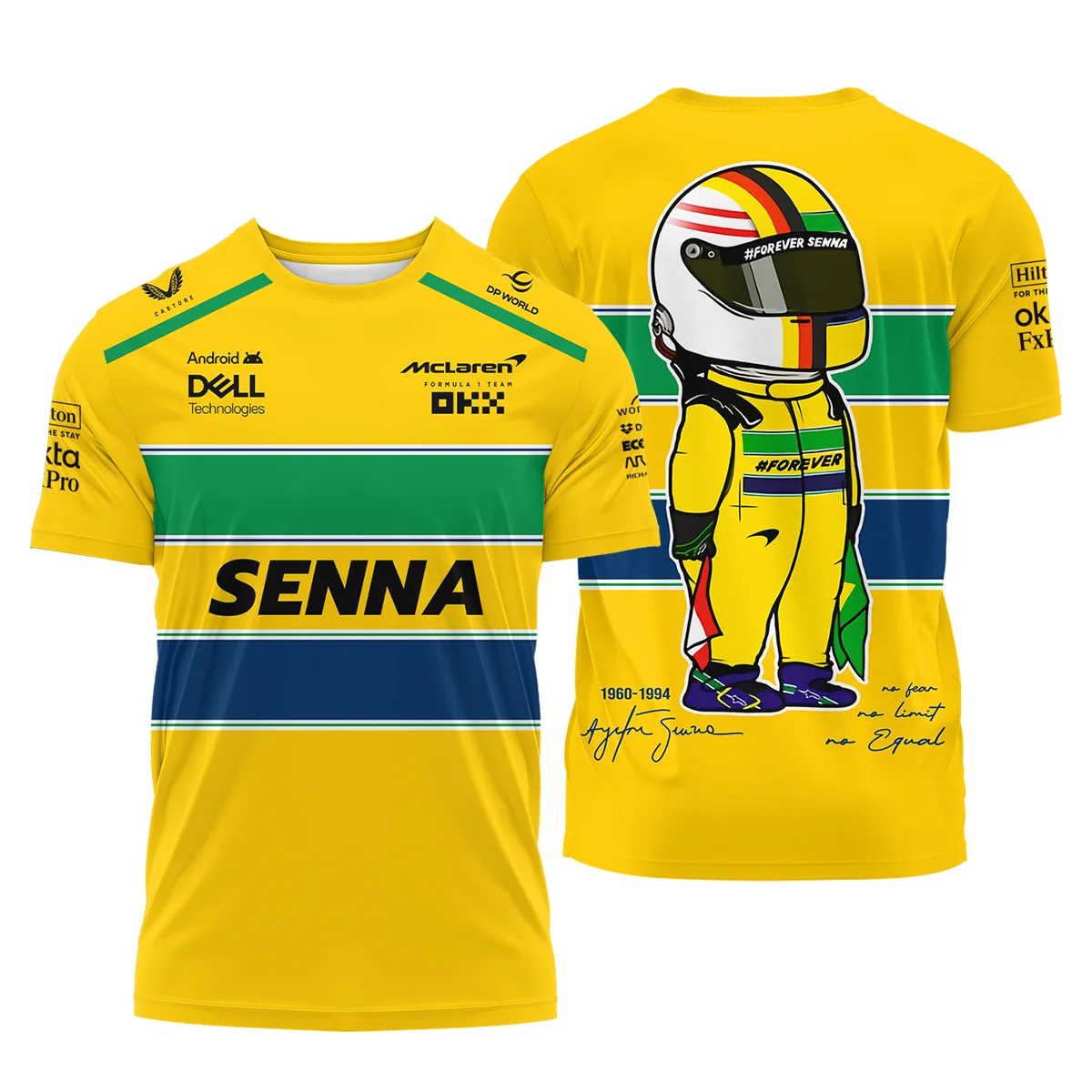 Forever Senna McLaren F1 T-Shirt BLF13625A3TS - Trackside Outfit