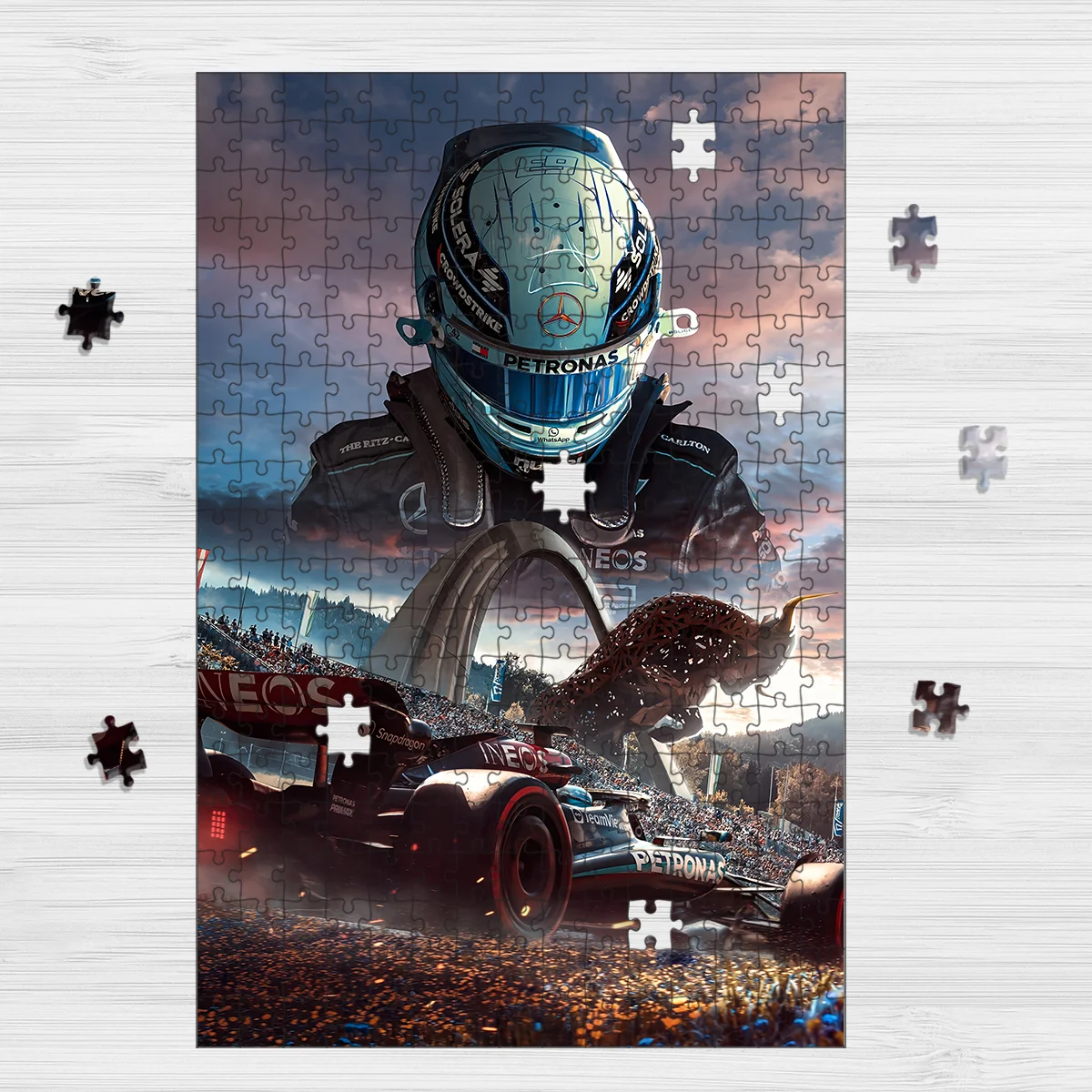 George Russell - Jigsaw Puzzle Game For F1 Fans BLF1PZ27 - Motorsport Lifestyle Wear