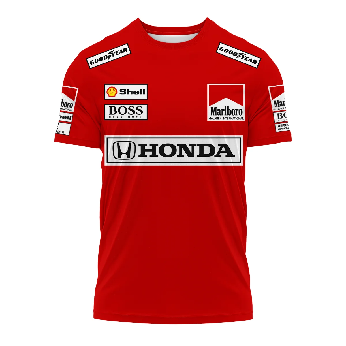 Alternative view of Gerhard Berger McLaren F1 Teamwear T-Shirt BLGB261025A2TS - Racing Lifestyle Clothing