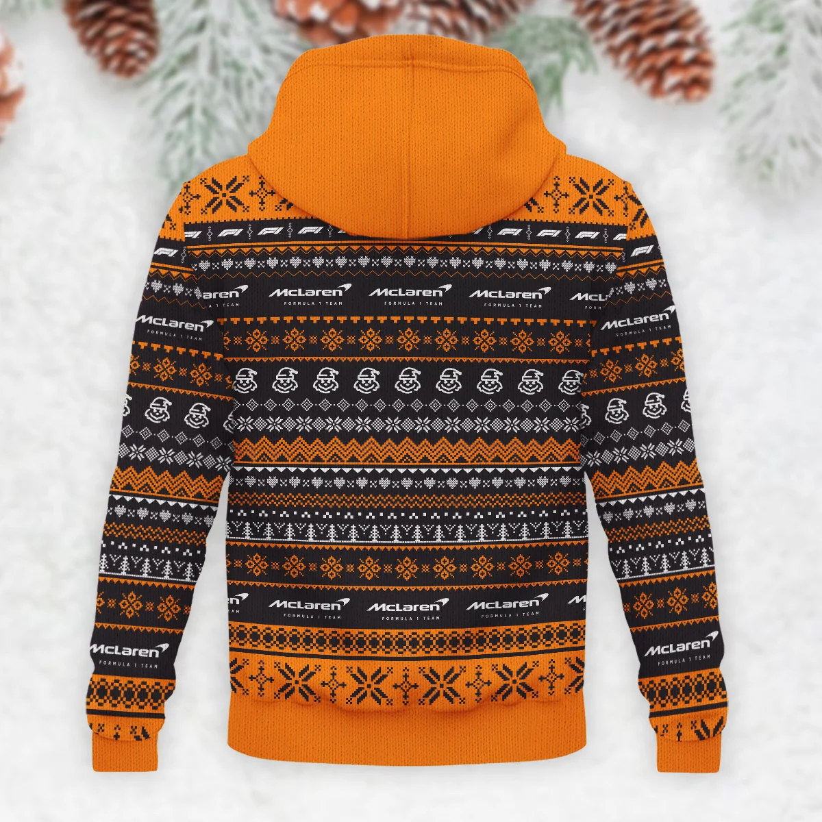 Grinch x McLaren Formula 1 - Knitted Hoodie BLVAF12209250A18MCL - Image 3