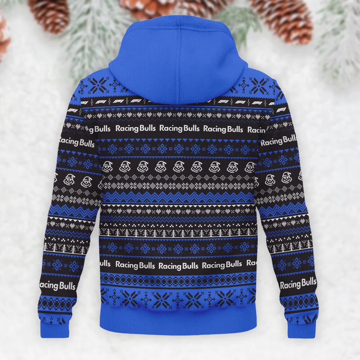 Grinch x Racing Bulls Formula 1 - Knitted Hoodie BLVAF12209250A18RAC - Image 3