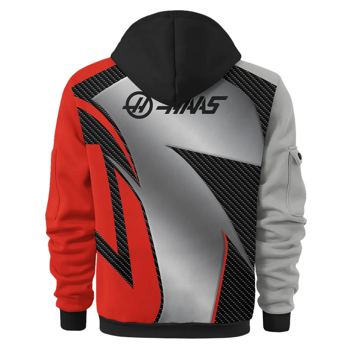 Haas F1 Team For Fans - Hoodie Half Zip BLVAF1031225A2HAASHDF - Image 3