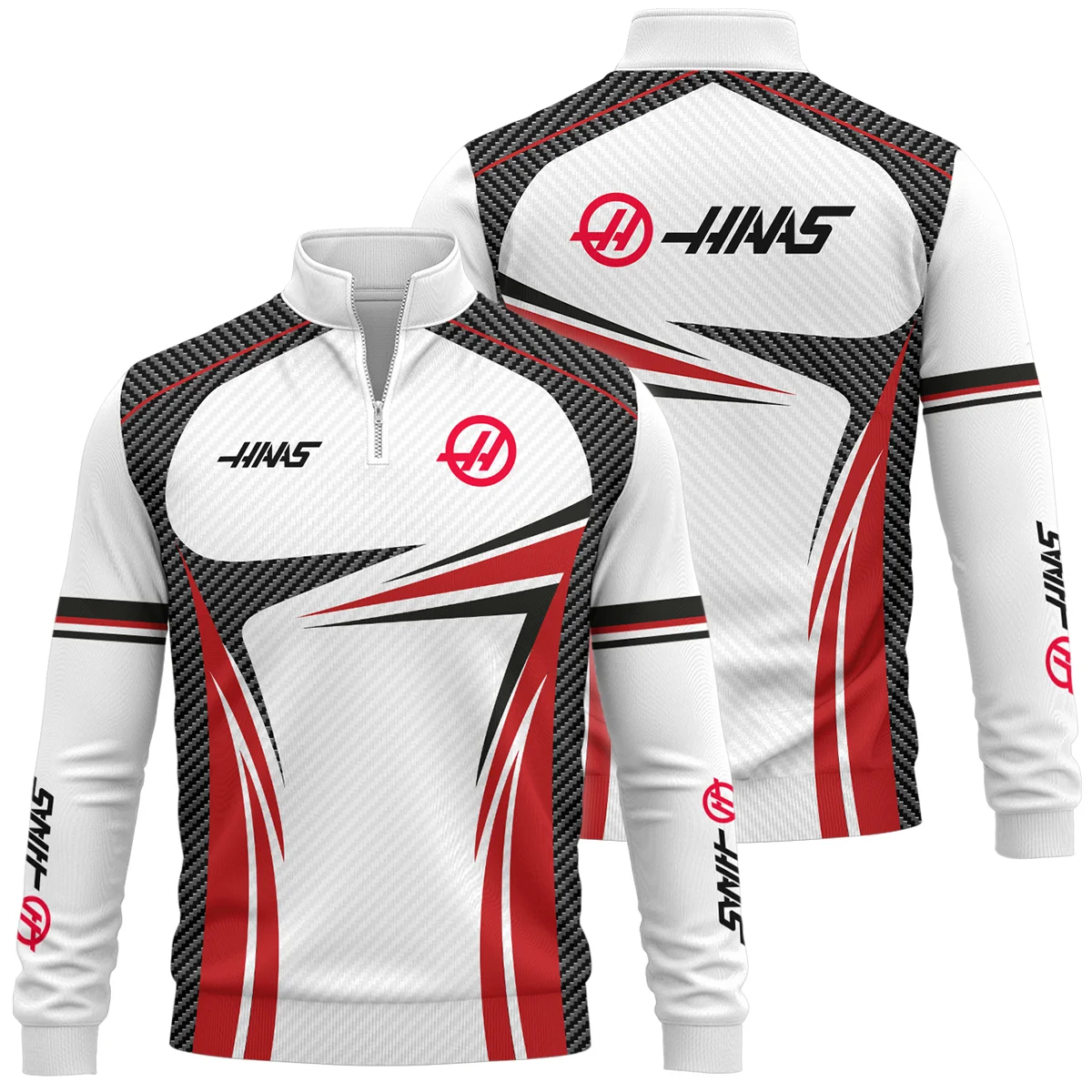 Haas F1 Team For Fans - Quarter Zip Sweatshirt BLVAF1031225A1HAASQZS