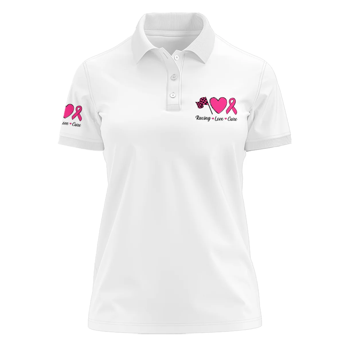 Alternative view of In October We Wear Pink McLaren Women Polo Shirt BLMCL7925A1PL - Motorsport Apparel