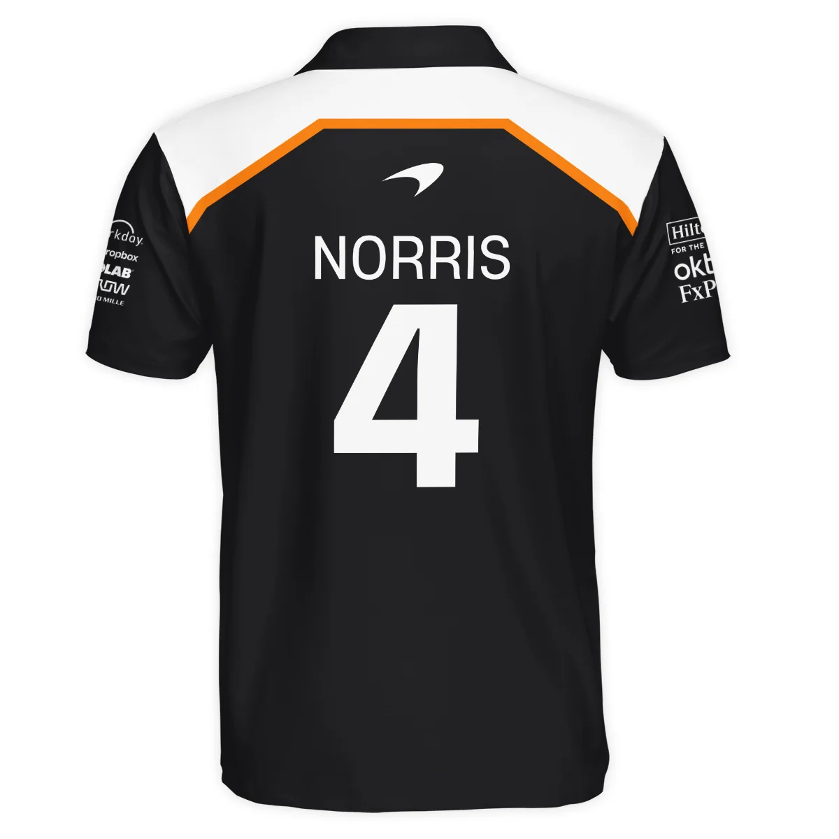 Lando Norris LN4 McLaren F1 Polo Shirt BLF19625A2PL - Image 3