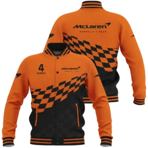 Lando Norris McLaren F1 Baseball Jacket BLMCL10425A1BJ