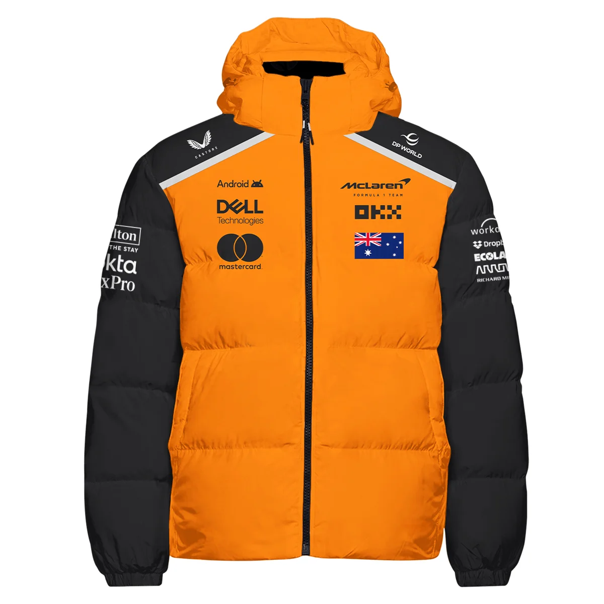 Lando Norris McLaren F1 Down & Puffer Jackets BLF1290325A3HCJ - Image 2