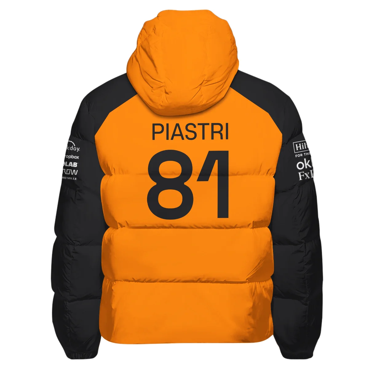 Lando Norris McLaren F1 Down & Puffer Jackets BLF1290325A3HCJ - Image 3