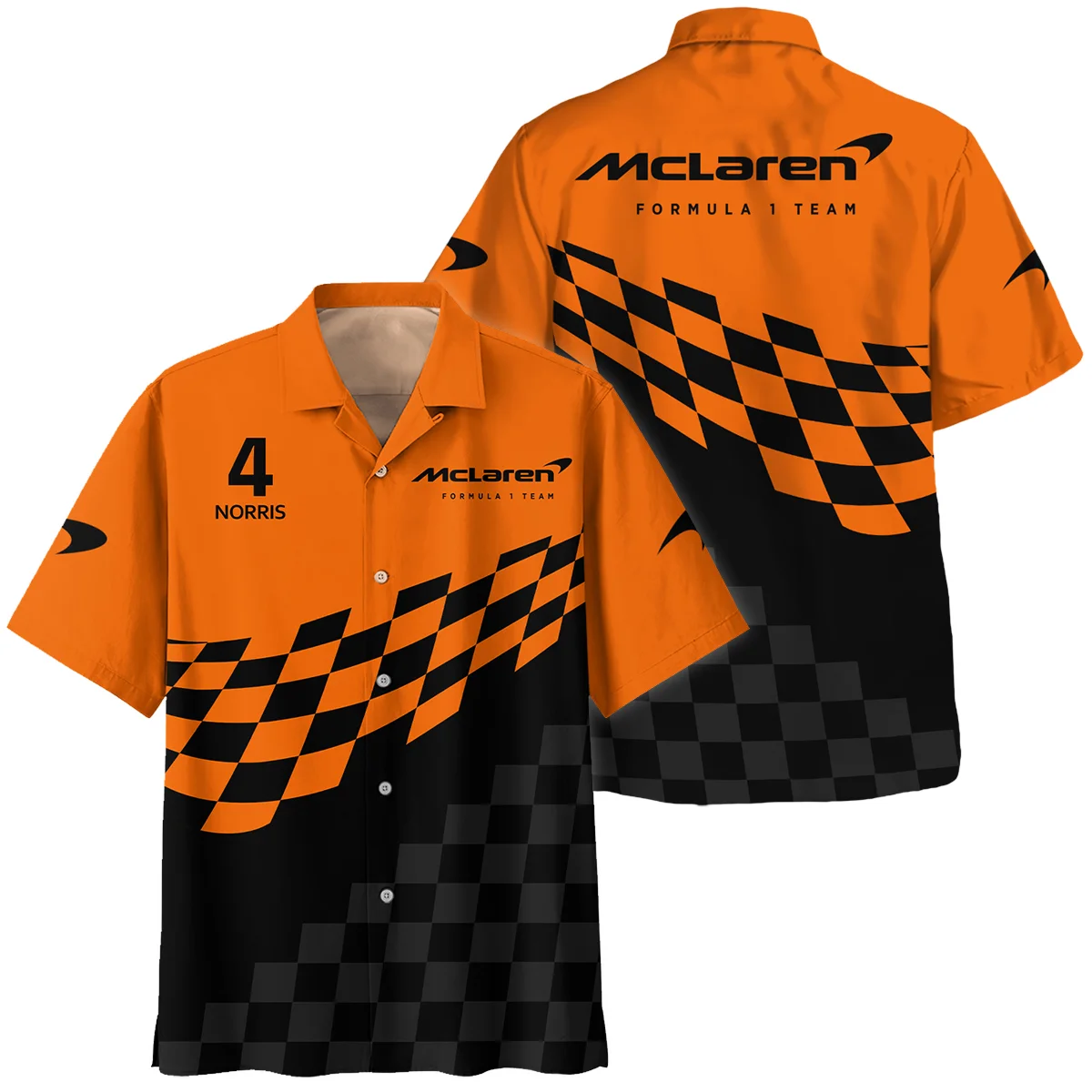 Lando Norris McLaren F1 Hawaiian Shirt All Over Prints BLMCL10425A1HW