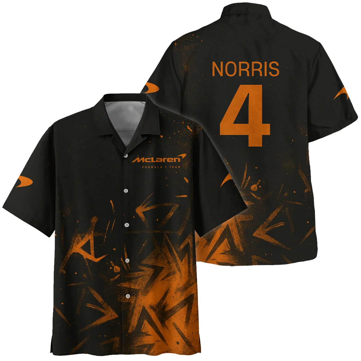 Lando Norris McLaren F1 Hawaiian Shirt All Over Prints BLMCL3525A3NRHW