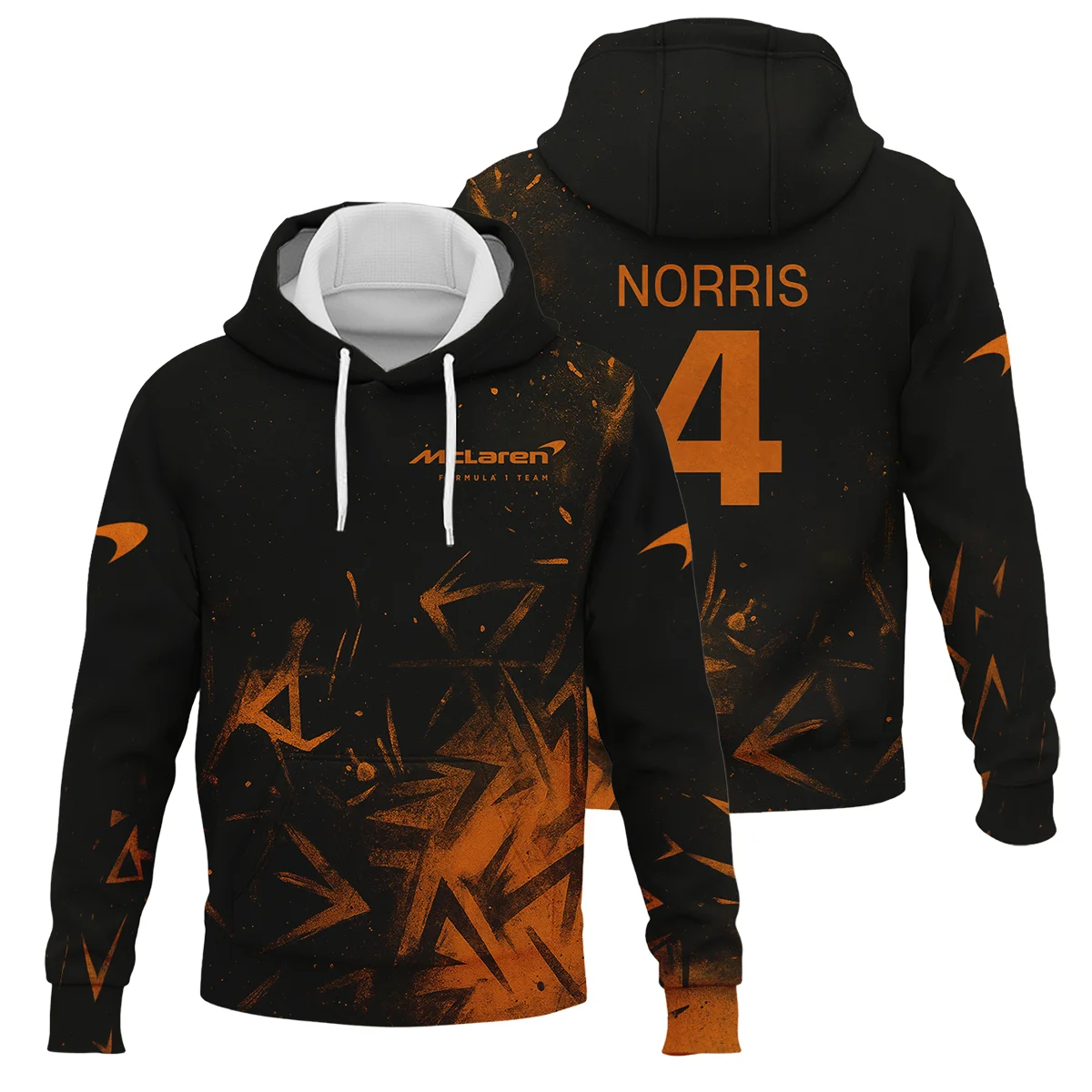 Lando Norris McLaren F1 Logo Hoodie BLMCL3525A3NRHD